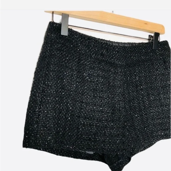 Forever 21 BLACK SHIMMER SHORTS 🔥🔥3 for $20 EUC - Picture 4 of 5